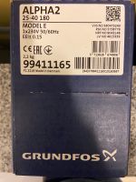 Hocheffizienzpumpe Grundfos Alpha2 25-40 180 Hessen - Schauenburg Vorschau