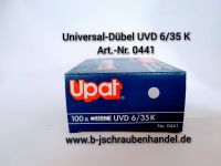 Upat UVD 6/35 K Universaldübel Nylon/ Polyamid VE 100 Bielefeld - Sennestadt Vorschau