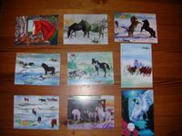 9 Ansichtskarten Postkarten Pferde Weihnachten Nürnberg (Mittelfr) - Mitte Vorschau