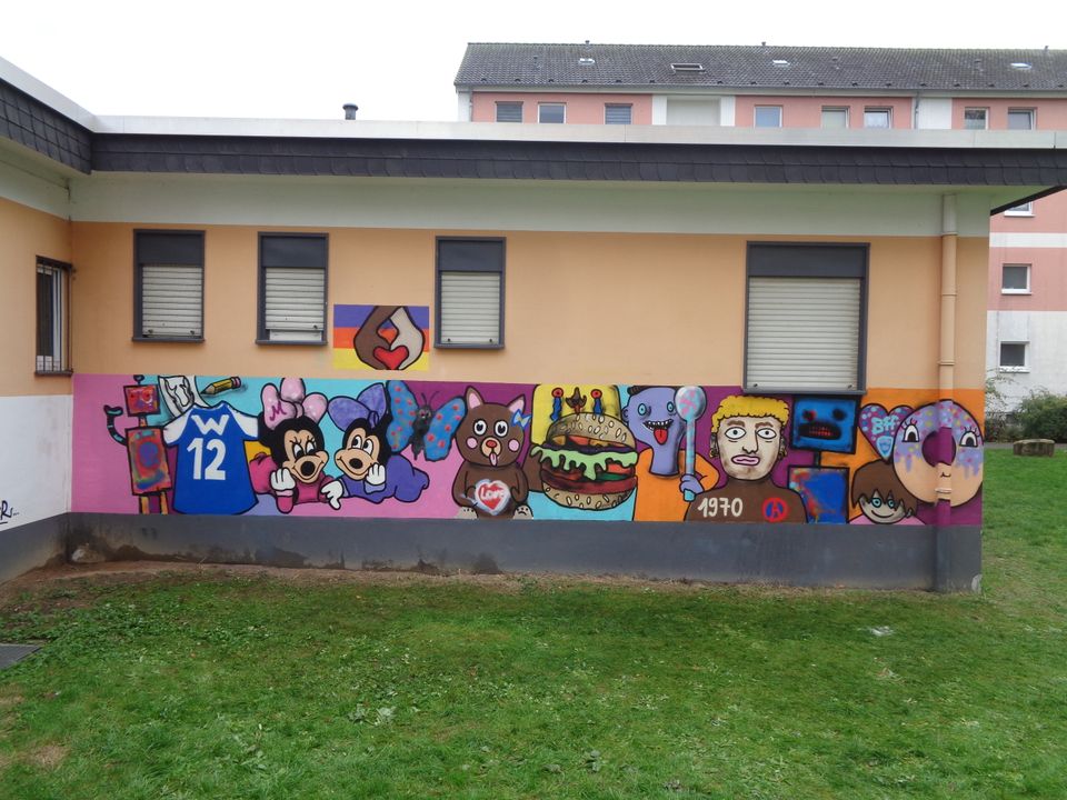 Graffitiworkshop/ Graffiti- Workshop in Köln