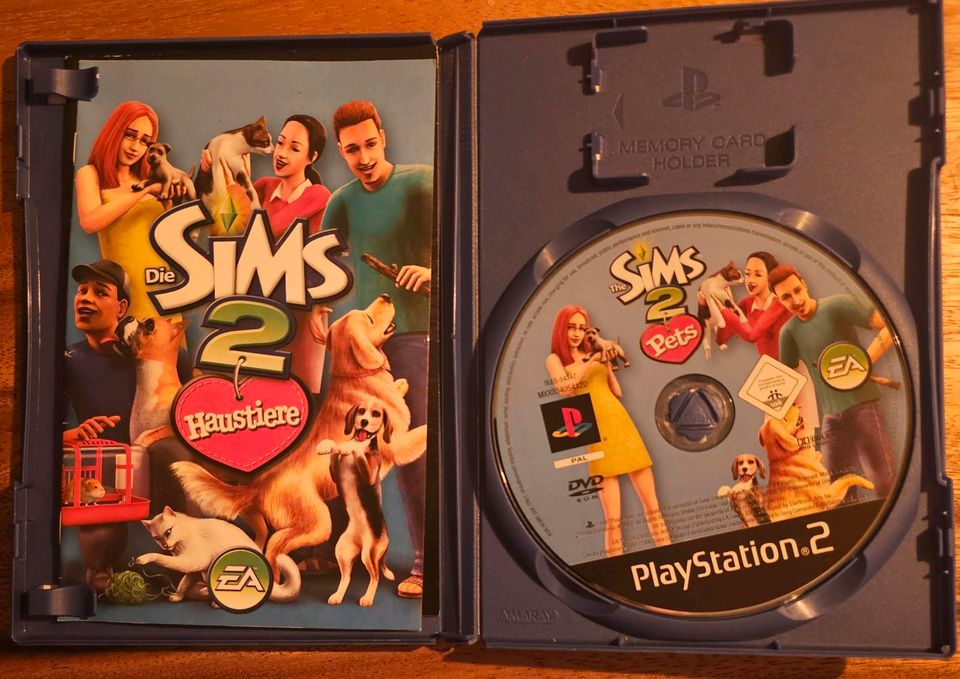 Playstation 2 PS 2 SIMS 2 HAUSTIERE mit Booklet in Troisdorf