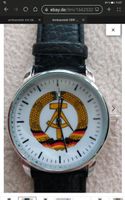 Armbanduhr mit DDR Emblem. Thüringen - Nordhausen Vorschau