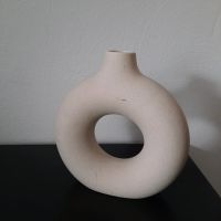 Deko Vase / Keramik / Blumenvase / Beige / Creme Nordrhein-Westfalen - Alpen Vorschau