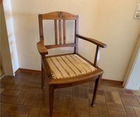 antiker Sessel / Stuhl Retro / Armlehnenstuhl Vintage / Bürostuhl Baden-Württemberg - Kißlegg Vorschau