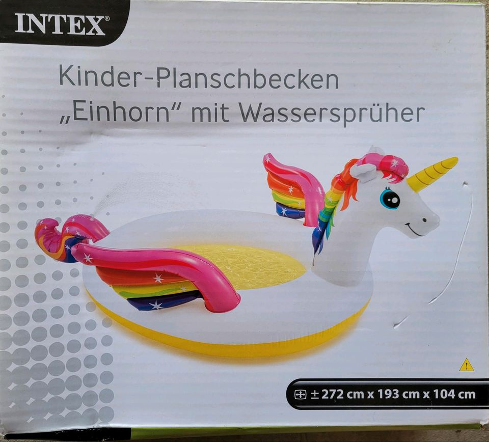 Planschbecken Einhorn neu in Originalverpackung in Traunstein