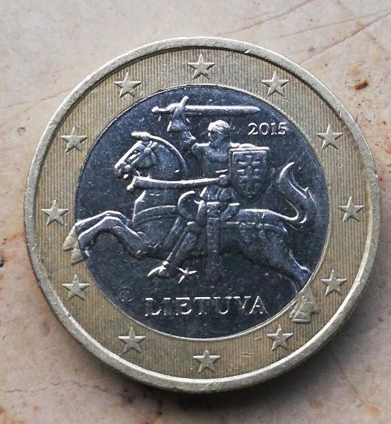 1 euro lietuva 2015 in Mönchengladbach