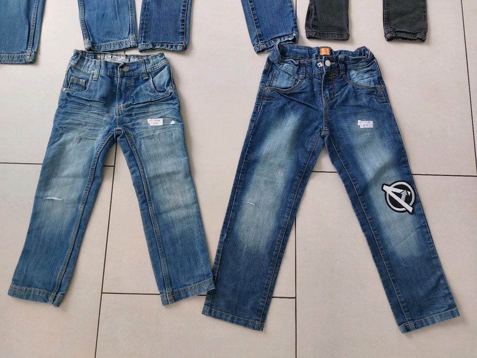 Hosen Paket   Jeans Junge Größe 110 / 116 in Breitungen