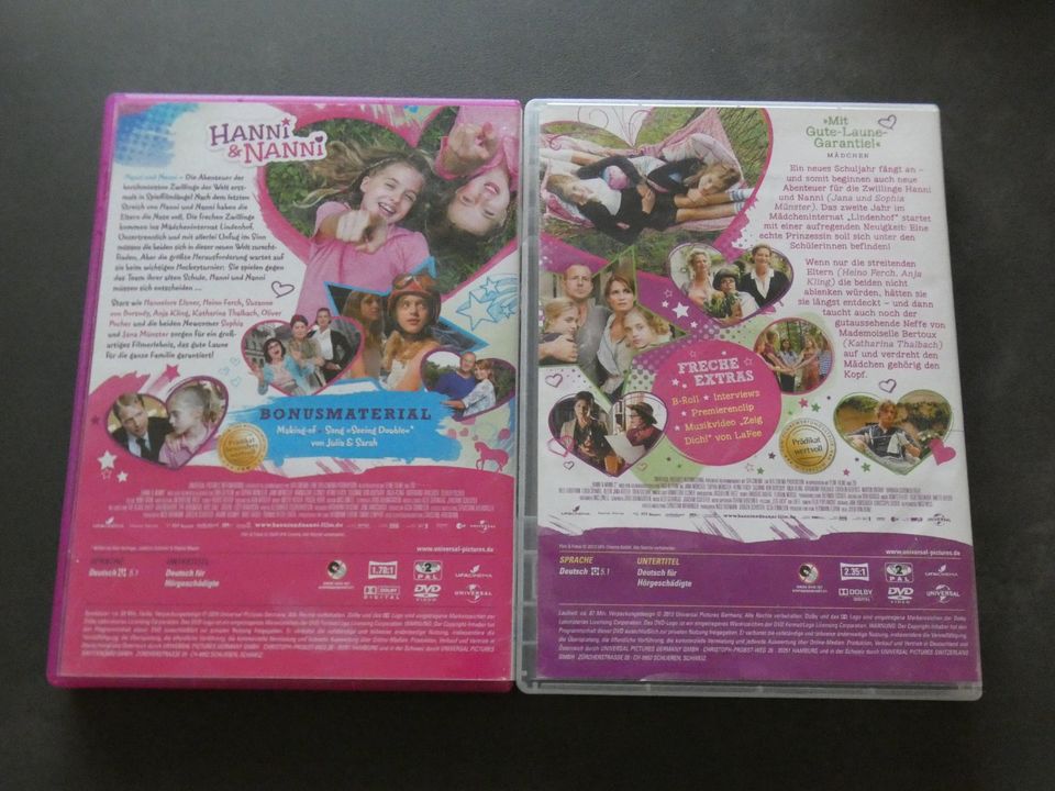 Hanni & Nanni 1 und 2 DVD in Leezen MV