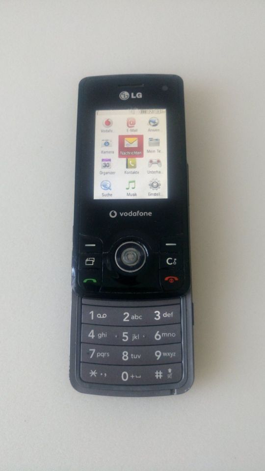 GSM Dual Band Slider-Handy LG KS500 schwarz ohne Simlock in Gronau (Westfalen)