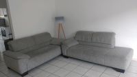 Zwei Sofa Couch Set grau zusammen Niedersachsen - Osnabrück Vorschau