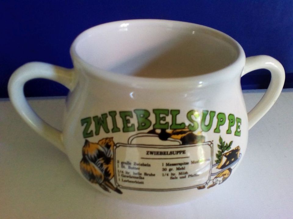 Suppenschale Schälchen Zwiebelsuppe 1x Pilzsuppe 2x je ab 6 EUR in Itzehoe