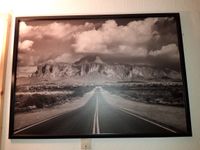 Leinwand mit Rahmen Leinen Bild 140x100cm schwarz weiss Nordrhein-Westfalen - Kaarst Vorschau