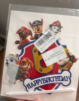 Tortendeko/ Cake Topper Paw Patrol 6 NEU! Baden-Württemberg - Heidenheim an der Brenz Vorschau