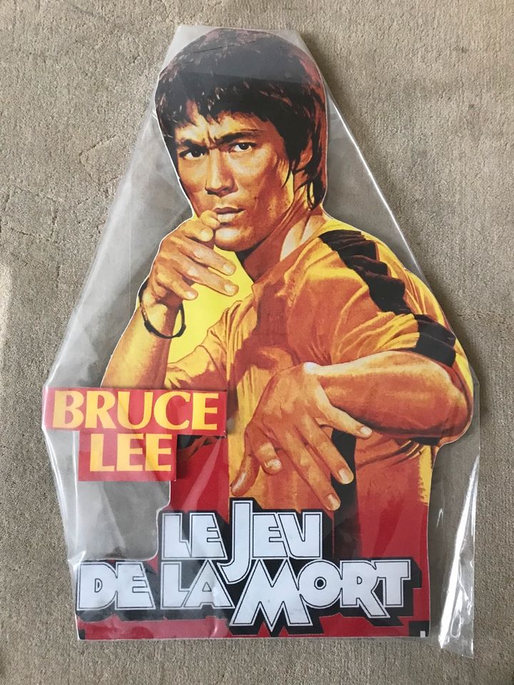 Bruce Lee Pappaufsteller GAME OF DEATH Standee MEIN LETZTER KAMPF in Süßen