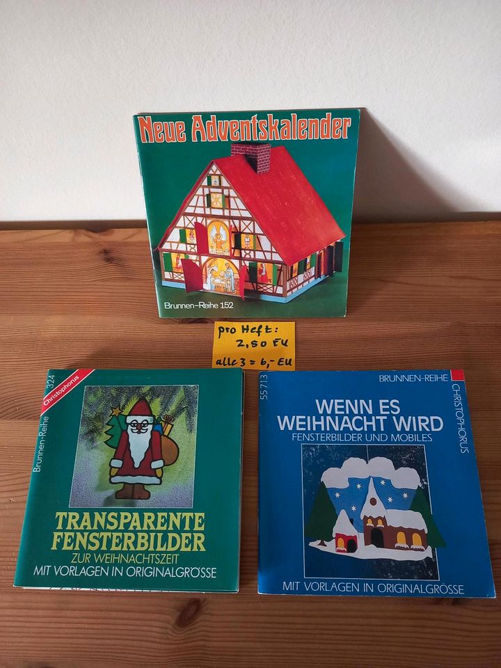 Bastelhefte/Bastelbücher: TOPP Verlag,Falken, Brunnen Reihe etc in Meerbusch