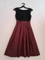 SWING Coctailkleid weinrot/schwarz Größe 32 mit Bolero Bayern - Sengenthal Vorschau