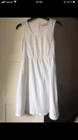 Kleid Sommerkleid weiß lochmuster baumwolle ausgestellt xs s süß Hannover - Vahrenwald-List Vorschau