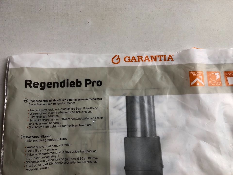 Regensammler / Regendieb Pro von Garantia NEU in Tostedt