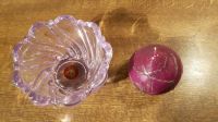 Kerzenhalter aus Glas violettfarben von Walther Glas Bayern - Wülfershausen a.d.Saale Vorschau