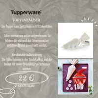 Tupperware Tortenzauber Spritzbeutel • 5 Tüllen • NEU + OVP Bayern - Oberviechtach Vorschau