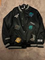 Adidas College Jacke Gr. 42 schwarz Bayern - Würzburg Vorschau