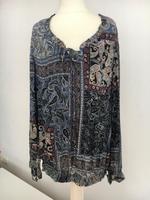 Bluse Paisley Boho Hippie Festival gesmokt Bayern - Bobingen Vorschau
