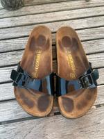 Birkenstock Madrid schwarz Lack normale Weite Aachen - Aachen-Südviertel Vorschau