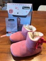 Baby Krabbelschuhe gefüttert rosa 0-6 Monate - neui Hessen - Griesheim Vorschau