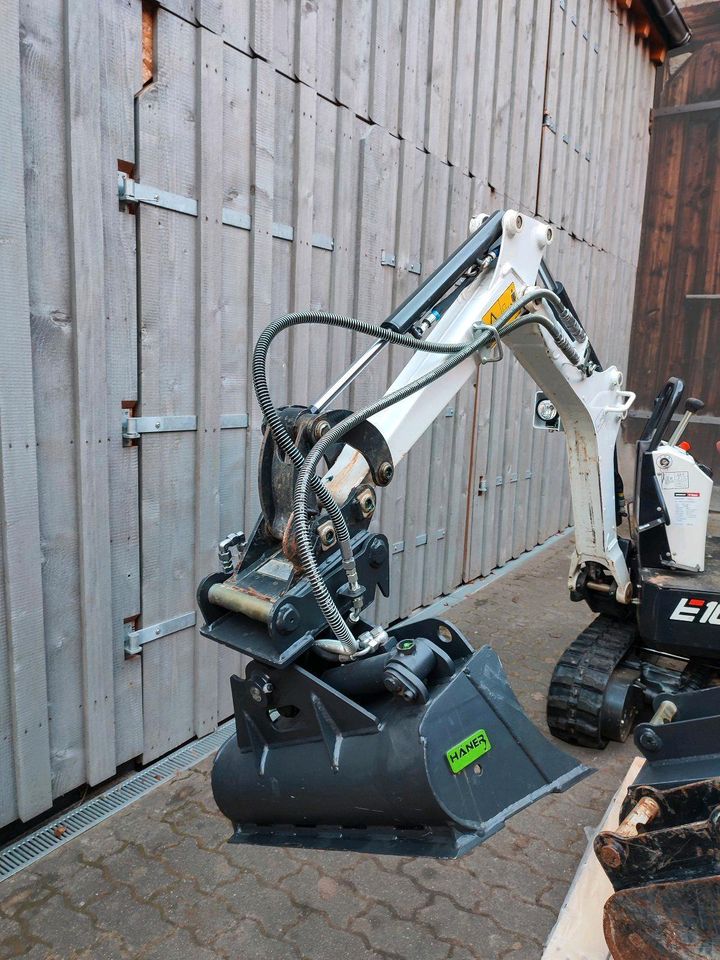 Minibagger - Bobcat E10 1,2To mieten/ leihen - mit Lieferung in Renningen