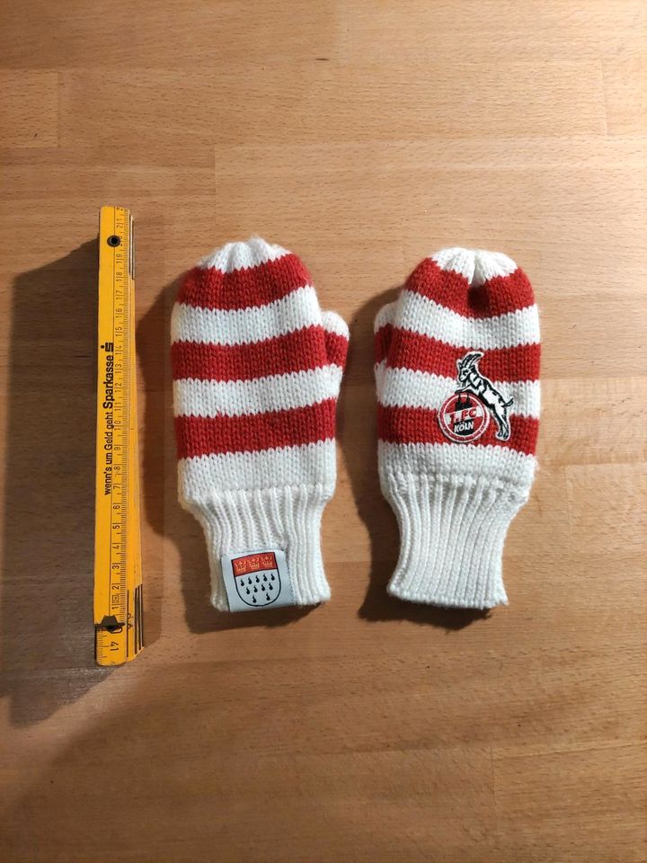 1. FC Köln Fanartikel Kinder: Mütze, Schal, Handschuhe in Kerpen