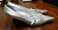 Silber-/Goldene Pumps, Größe 41 Hessen - Hünstetten Vorschau