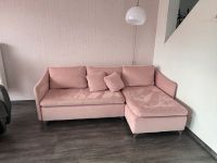 Wohnlandschaft, Sofa, ausziehbar, rosa, wie NEU Bayern - Burgberg Vorschau