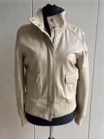 Lederjacke Lederblouson beige, Gr. L, Mango Frankfurt am Main - Innenstadt Vorschau