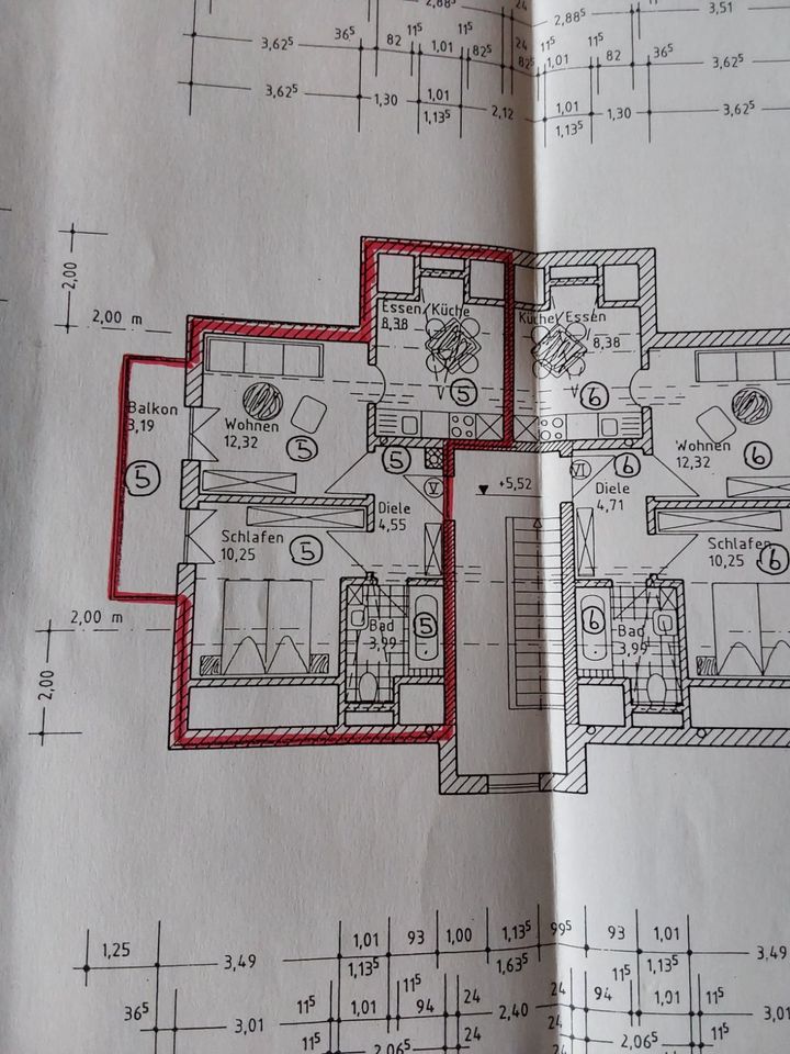 2 Zimmer Wohnung Rotthalmünster Balkon Dachgeschoß in Rotthalmünster