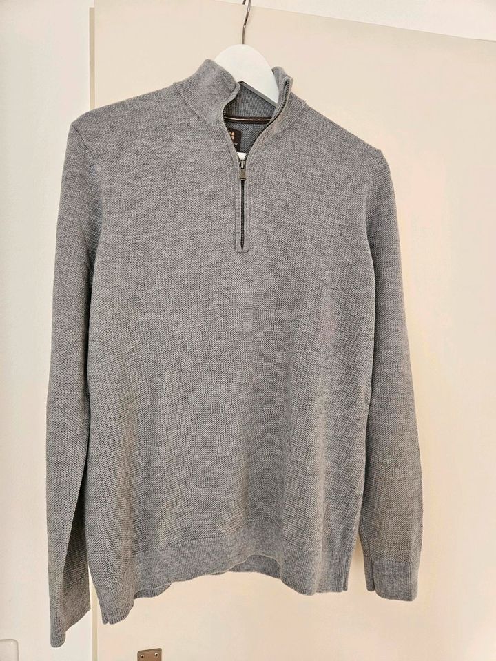 Polo Club Manor Herren Basic Pullover mit Reißverschluss in Lörrach