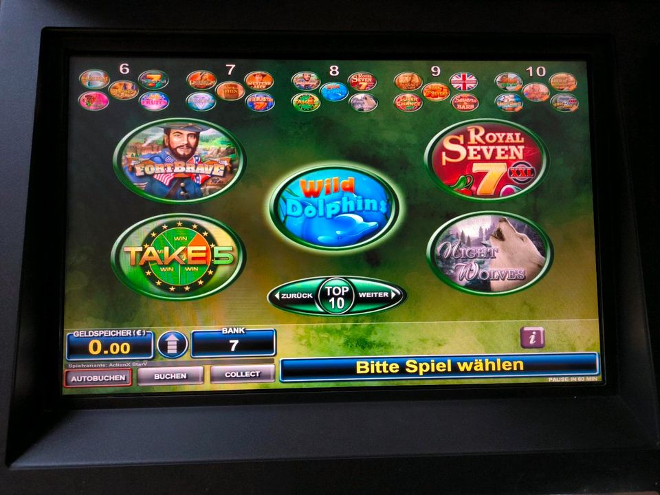 Bally Wulff Casino Automat slant top hero 2 in Bastheim