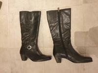Tamaris Stiefel schwarz, Gr. 37, echt Leder, wie Neu Bayern - Hof (Saale) Vorschau