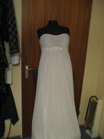 Jakes`s elegantes langes Kleid Hochzeit Abitur silbergrau Gr 42 Bayern - Augsburg Vorschau