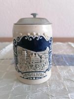 WEKARA 70er J. Mini Bierkrügle 1/8L .Deckel - Motiv HEIDELBERG Bayern - Aindling Vorschau