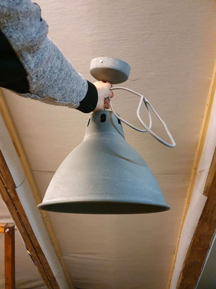 Lampe Lampenschirm Industrie Industry Look in Ronnenberg