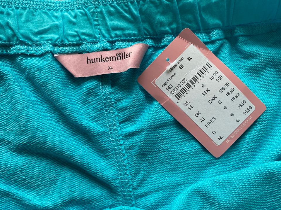Shorts in Hellblau Loungewear Pyjama Hunkemöller Gr. M und Gr. XL in Hamburg