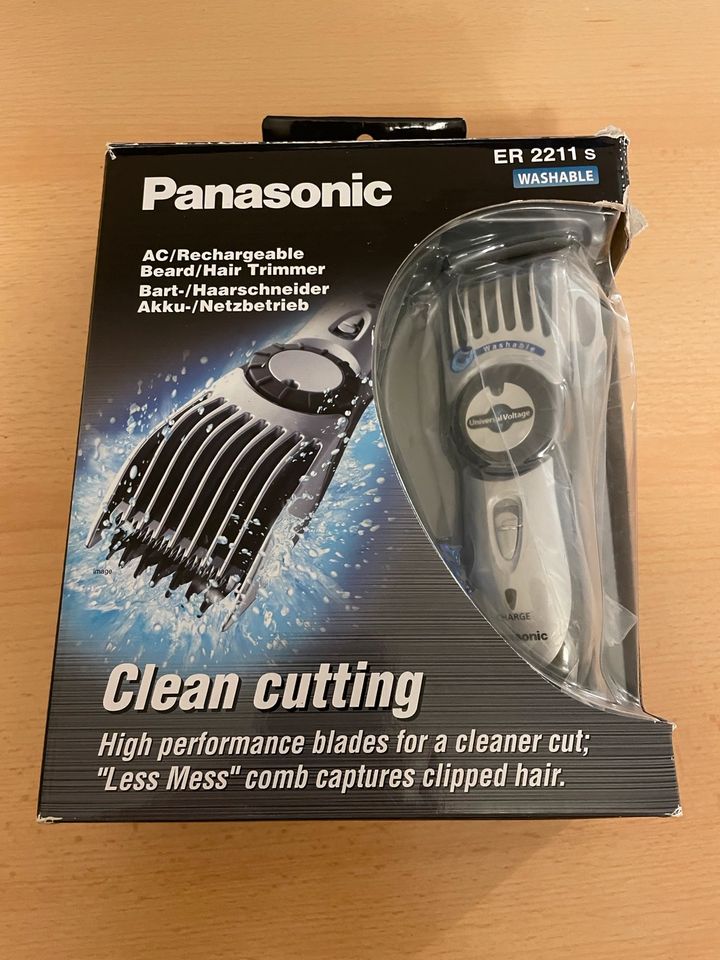 Panasonic Bart- / Haarschneider in Haar