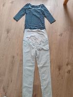 Umstandshose Jeans Shirt Bluse s m 38 H&M Niedersachsen - Vechelde Vorschau