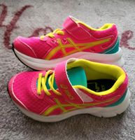 Turnschuhe asics Gr.28,5 pink/gelb/grün Bayern - Vöhringen Vorschau