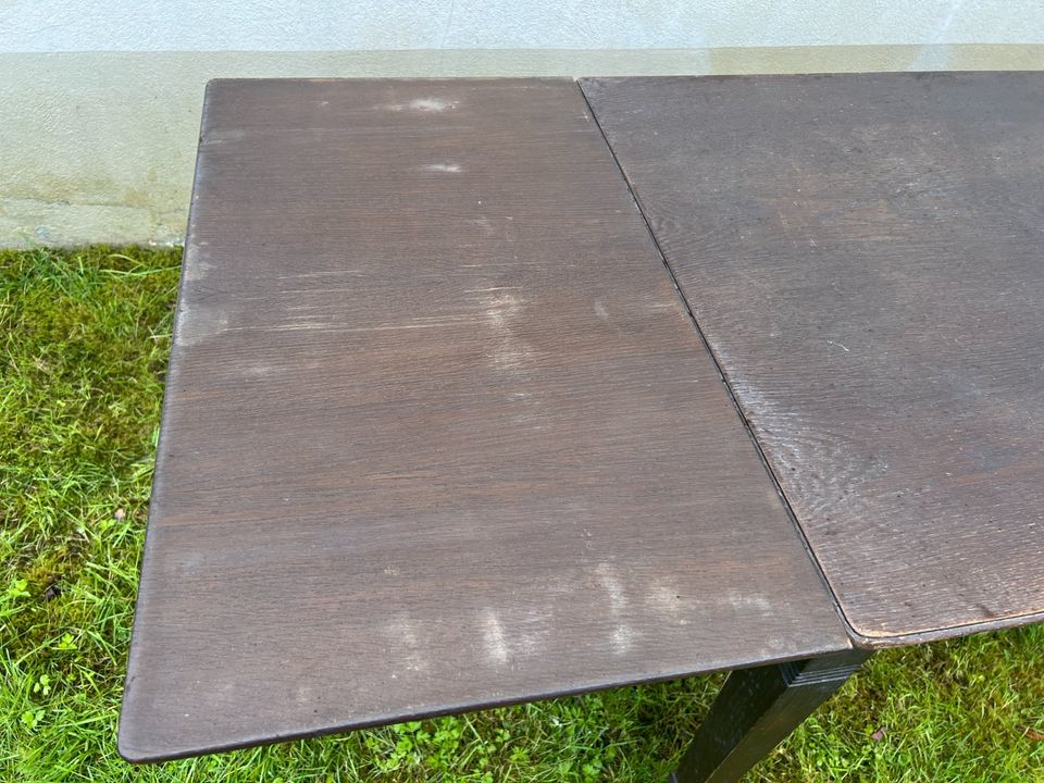 Antiker Echtholz-Tisch fürs Esszimmer (ausziehbar) in Mülheim (Ruhr)