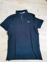 Hollister Stretch Polo Shirt Epic Flex Gr L dunkelblau Sachsen - Radebeul Vorschau