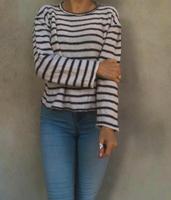 ZARA Streifen Basic Longsleeve Pulli Pullover Gr.36/38 S M Sachsen - Plauen Vorschau