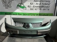 Stoßstange Renault Scenic II vorne grün Stoßfänger Frontschürze Nordrhein-Westfalen - Wilnsdorf Vorschau