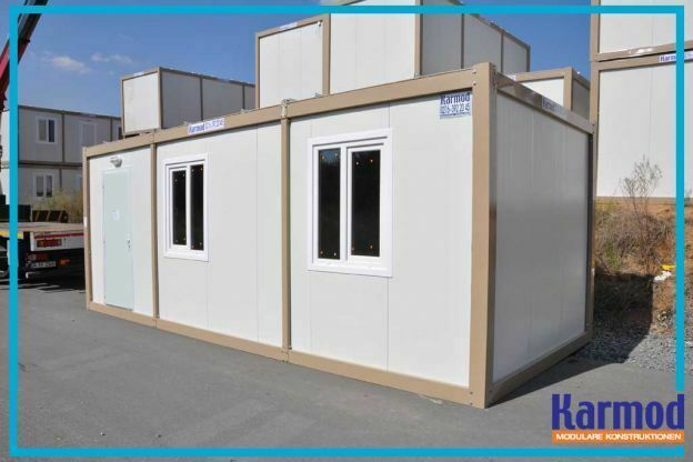 Verkaufscontainer | Wohncontainer | Kassencontainer | Raumcontainer | Lagercontainer | Wohncontainer | Bürocontainer | Containerhaus | Baucontainer| K-1001/1002/1003 2400x6000mm in Duisburg