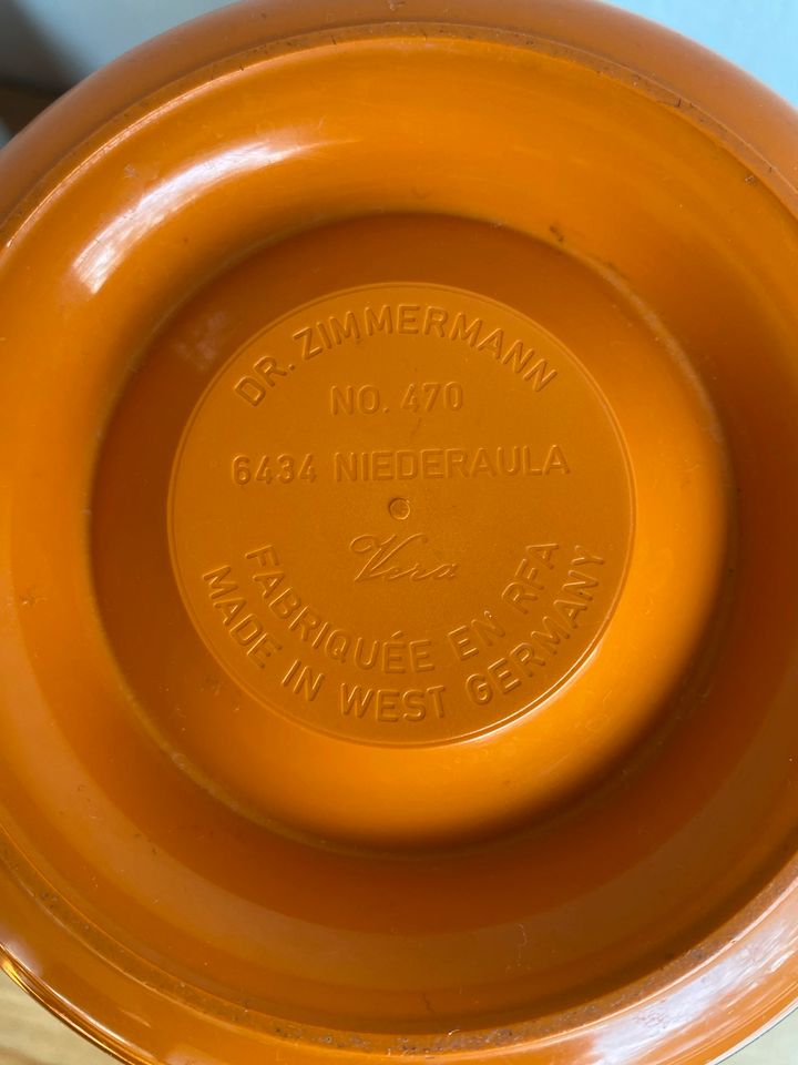 Eduscho Eierbecher u. Tschibo Thermoskanne Kaffeekanne orange in Hamburg